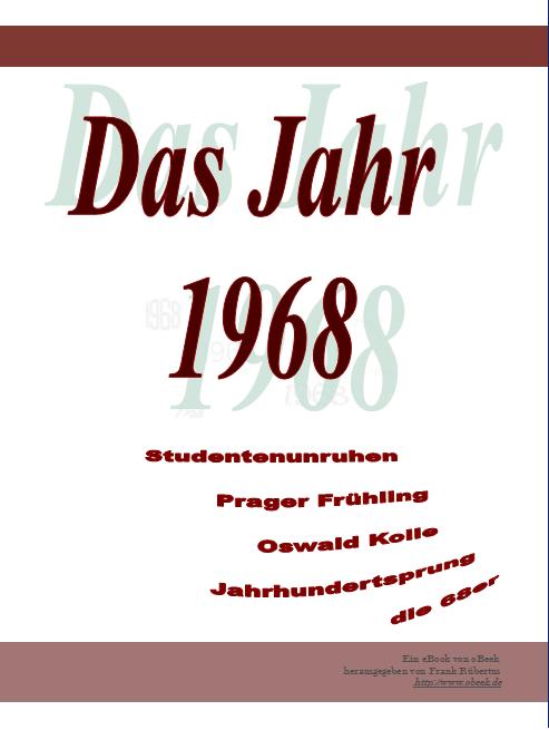 eBook zum Jahr 1968